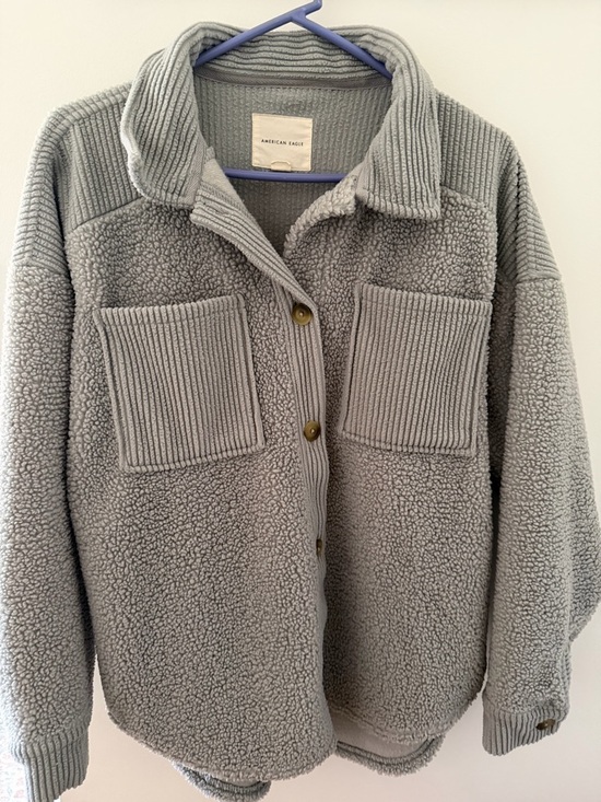 American Eagle Outfitters Jackets & Blazers - American Eagle Teddy Shacket